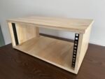 Wooden Desktop Studio Rack with Solid Baltic Birch Plywood, Gold Oak, Assembly Required - Image 3