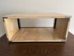 Wooden Desktop Studio Rack with Solid Baltic Birch Plywood, Gold Oak, Assembly Required - Image 2