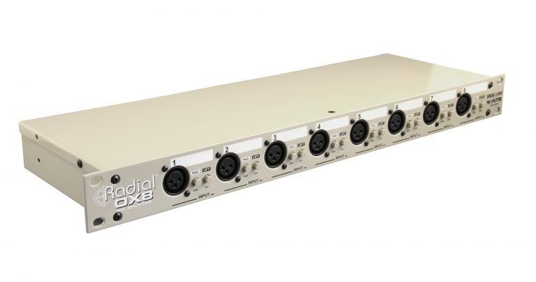 Radial OX8 j Radial OX8-J – 8-Channel Passive Microphone Splitter - Image 1